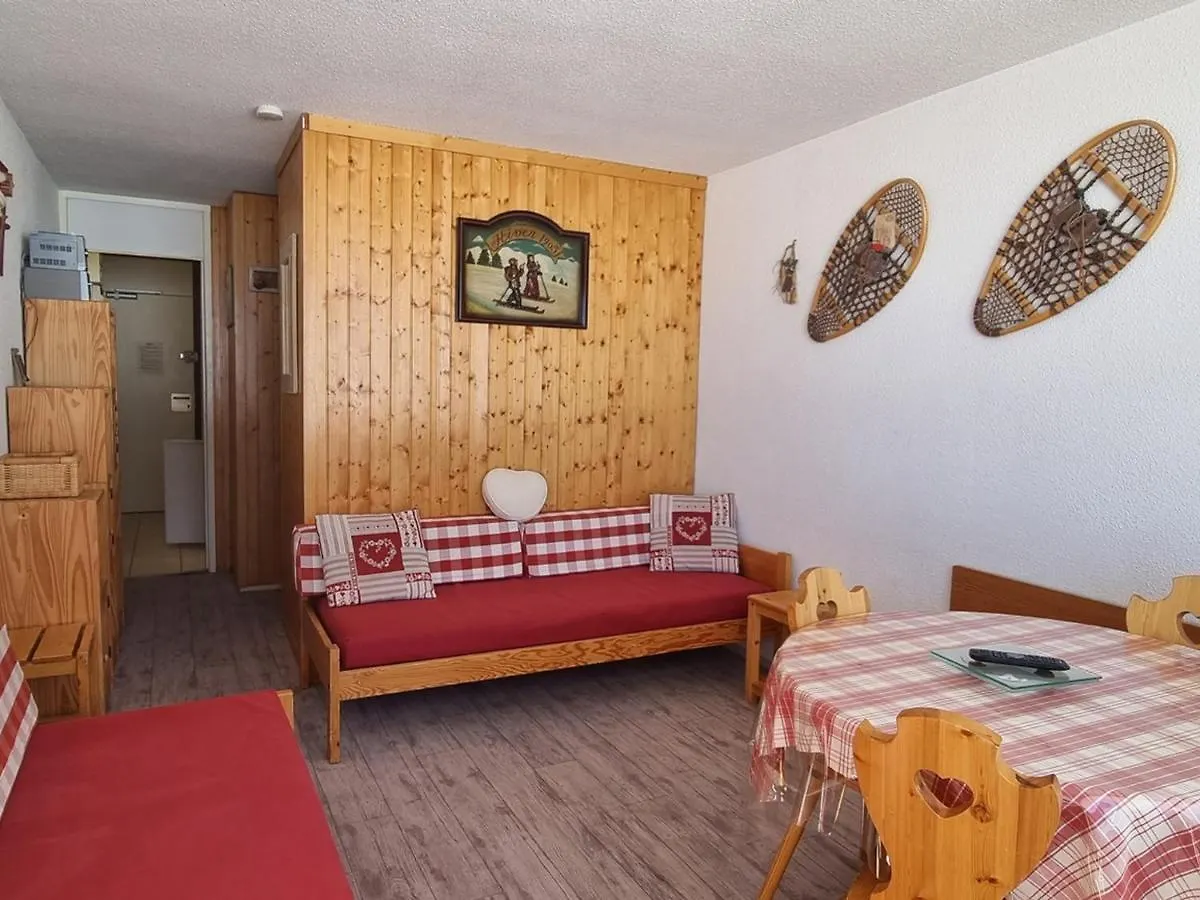 Studio Lumineux Cabine Ski-In/Ski-Out, 3/4 Pers, Vue Pistes - Fr-1-181-2595 La Plagne 0*,