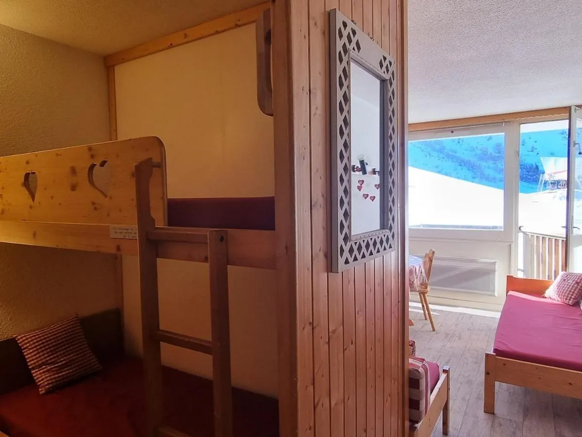 Studio Lumineux Cabine Ski-In/Ski-Out, 3/4 Pers, Vue Pistes - Fr-1-181-2595 La Plagne Apartment